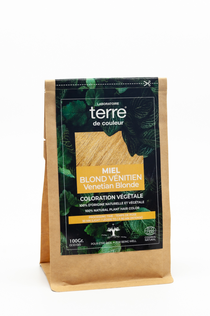 Miel Blond Venetien Coloration Vegetale sachet compostable