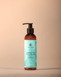 La crème produits naturels pour les cheveux bouclés, frisés et crépus