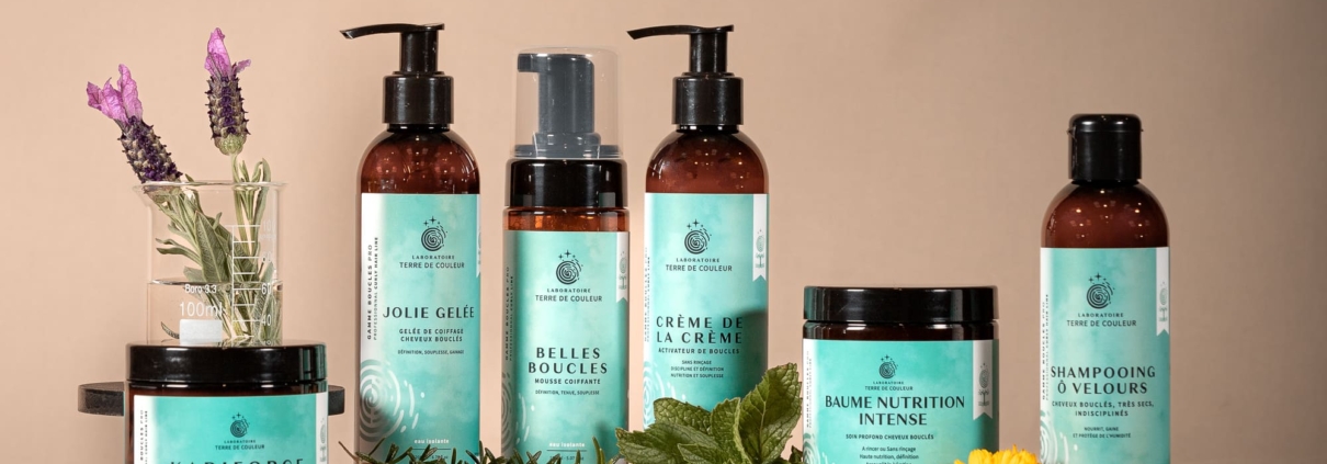 produits naturels cheveux bouclés