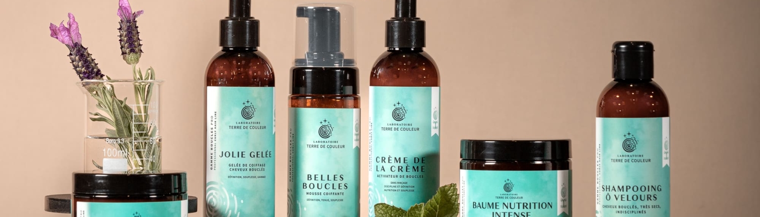 produits naturels cheveux bouclés