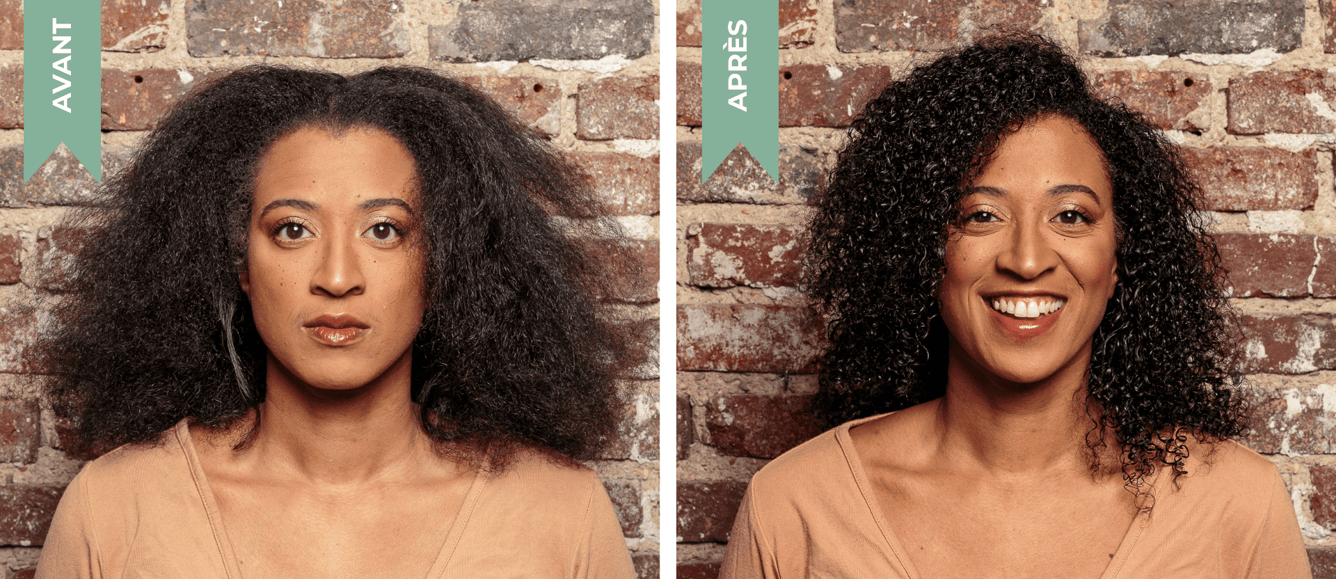 Routine Naturelle pour les cheveux frisés
