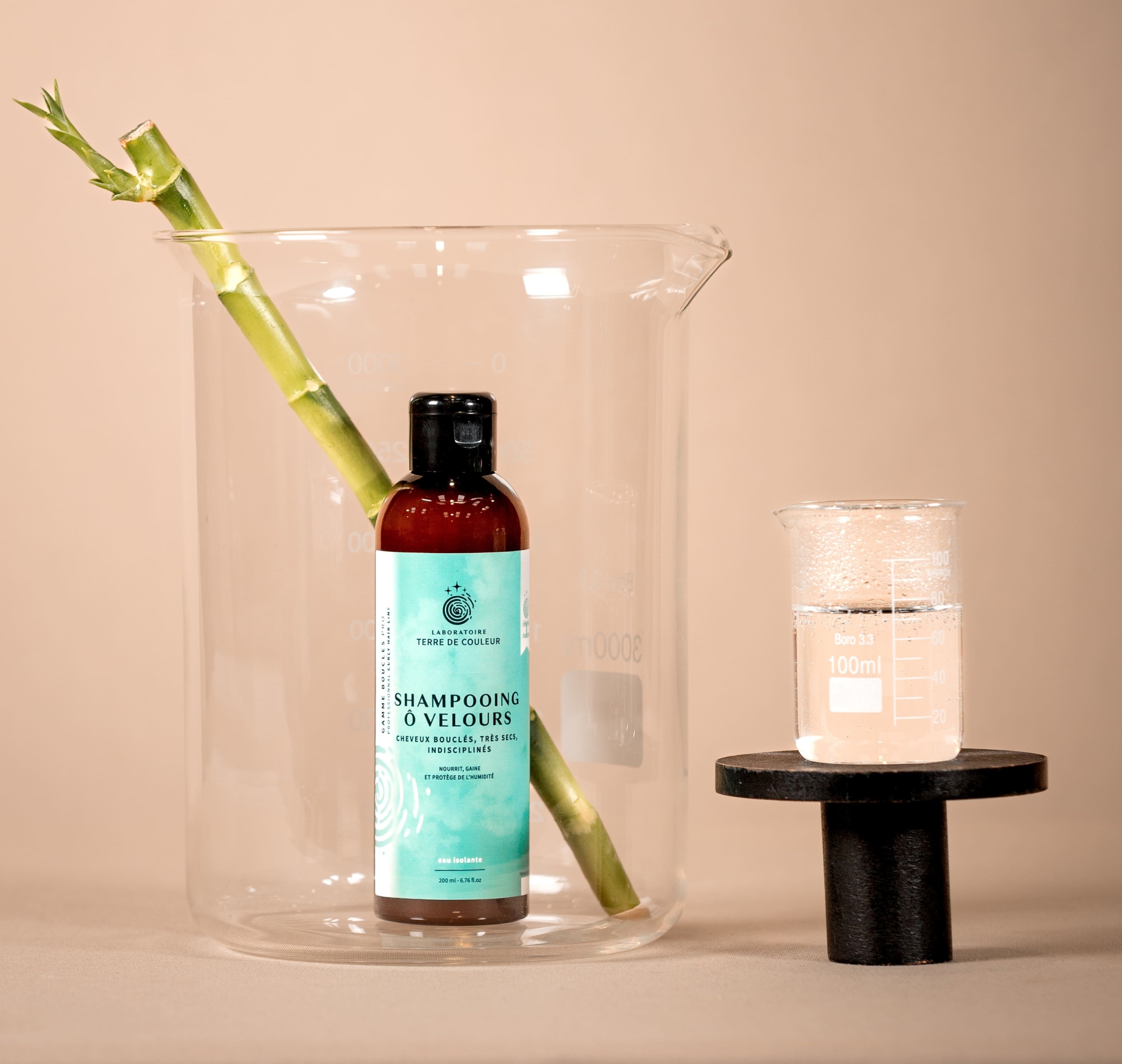 Shampooing Ô Velours Shampooing naturel pour les cheveux bouclés