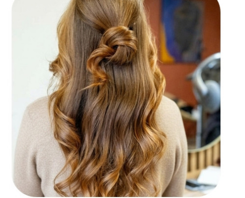 cuivré doux Photo de la cliente après son cuivré doux