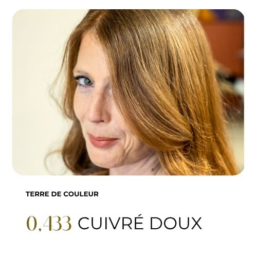 coloration végétale cuivré doux