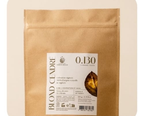 BLOND CENDRÉ Packshot de la coloration végétale blond cendré