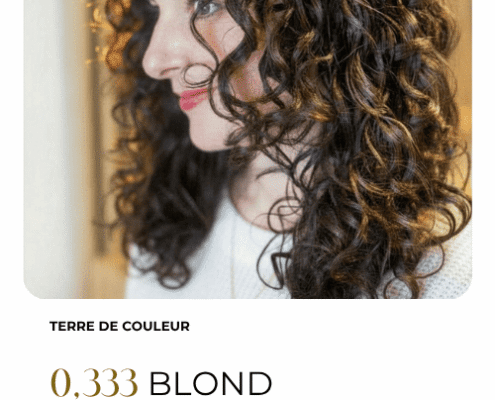 coloration végétale blond
