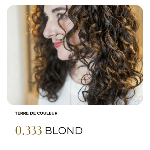 coloration végétale blond