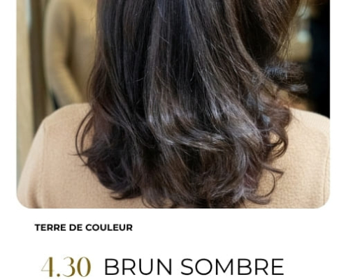 coloration vegetale brun sombre