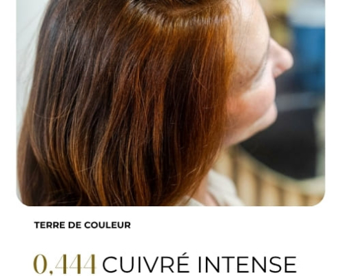 coloration végétale cuivré intense