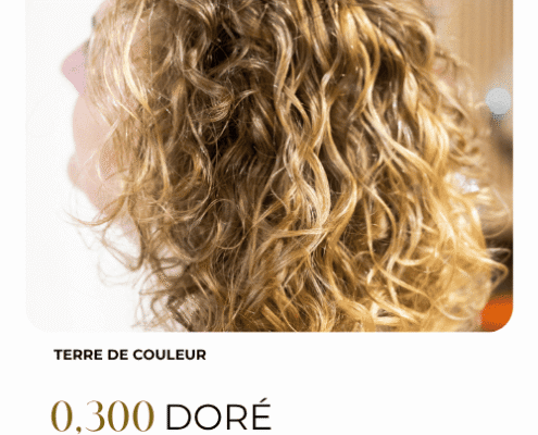 coloration végétale doré