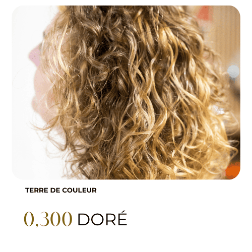 coloration végétale doré