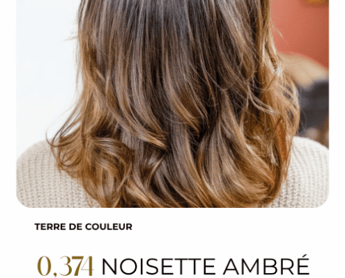 couleur végétale noisette ambré