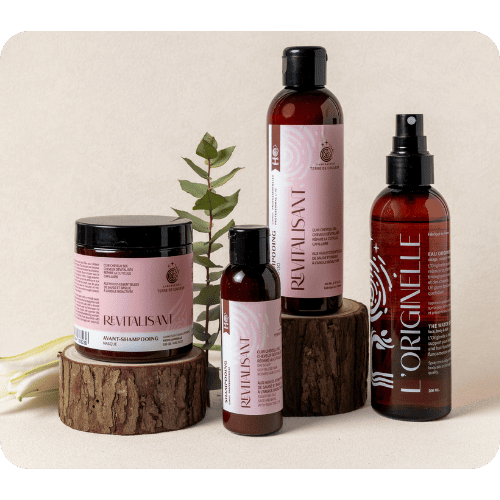 REVITALISANT Rituel Revitalisant : un soin professionnel conçu pour accompagner les cuirs chevelus secs et les cheveux dévitalisés grâce à une approche experte et sensorielle du soin capillaire.