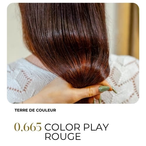 coloration végétale bosster de rouge