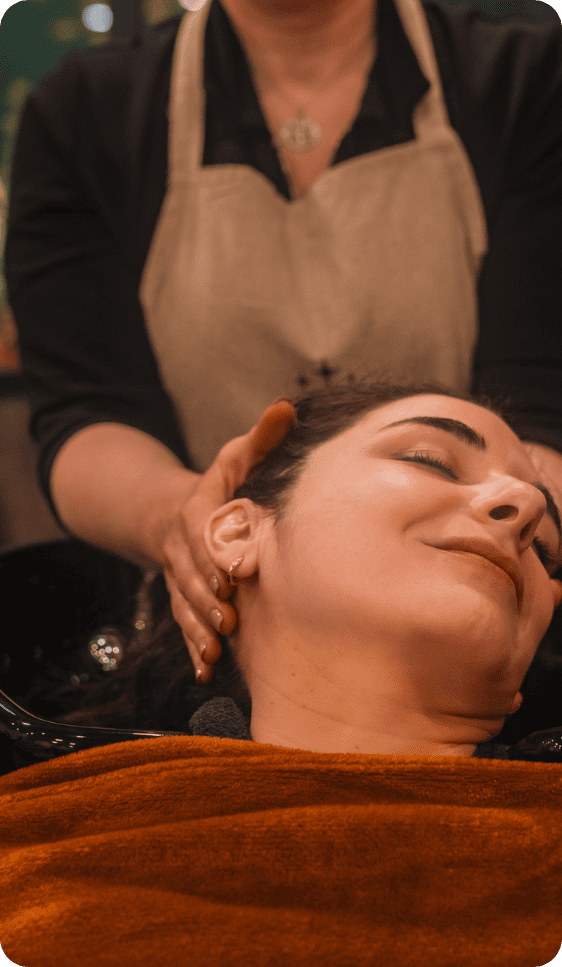 head & hair spa, l'expérience terre de couleur
