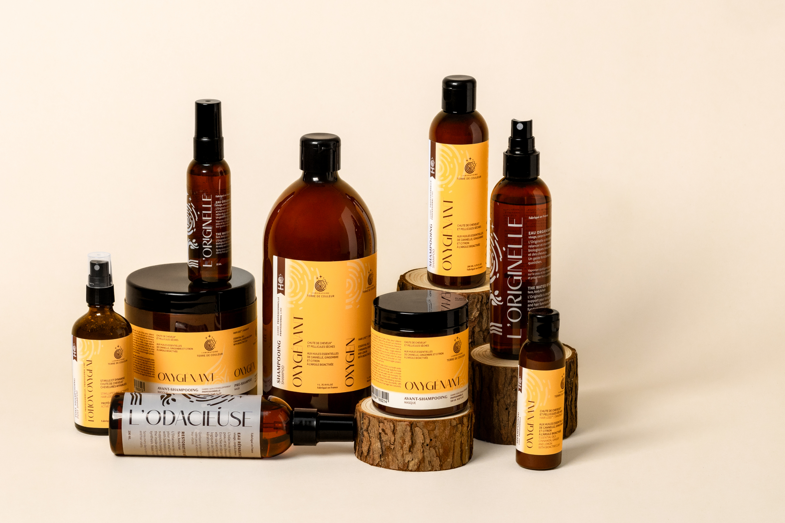 Gamme complète antichute naturelle pour els coiffeurs et consommateurs
