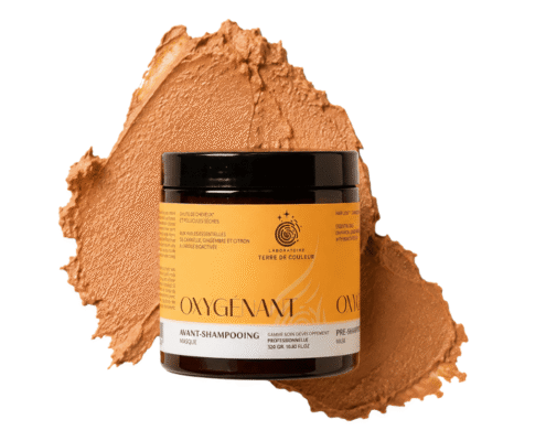 Masque oxygénant utilisé dans la cure choc antichute