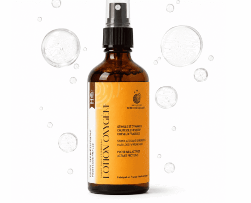 lotion oxygénante utilisée dans la cure antichute